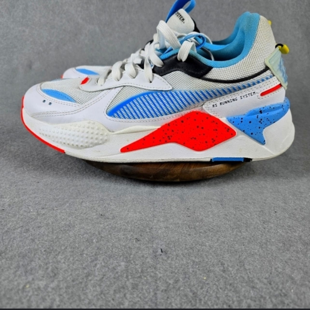 Puma Blue and Red Running Sneakers
